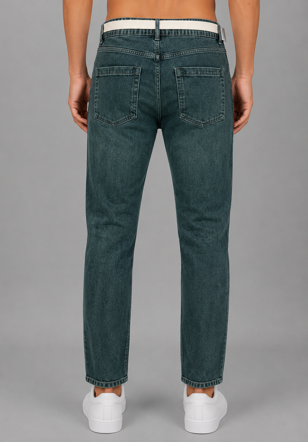 Distressed Paint Drip Back - Men's Cargo Jeans Wholesale Gujarat Supplier